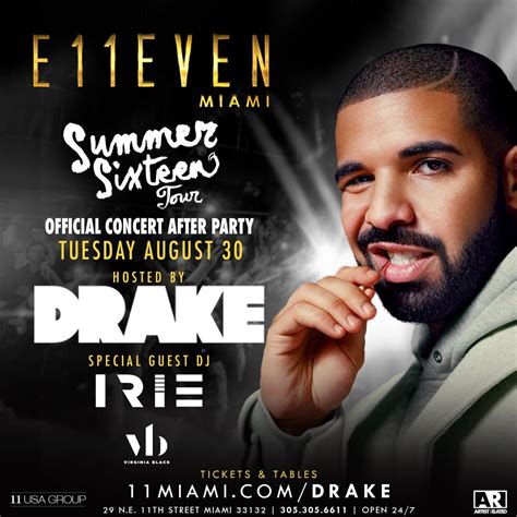 i need tickets to the drake concert in miami